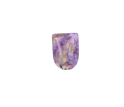 Charoite  hand cut cabochon
