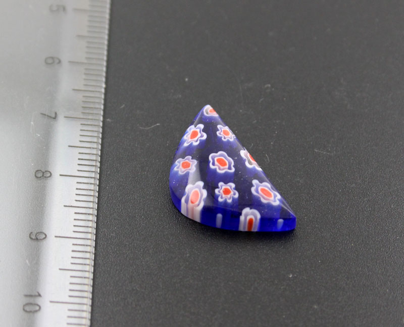 Millefiori Glass  Cabochon