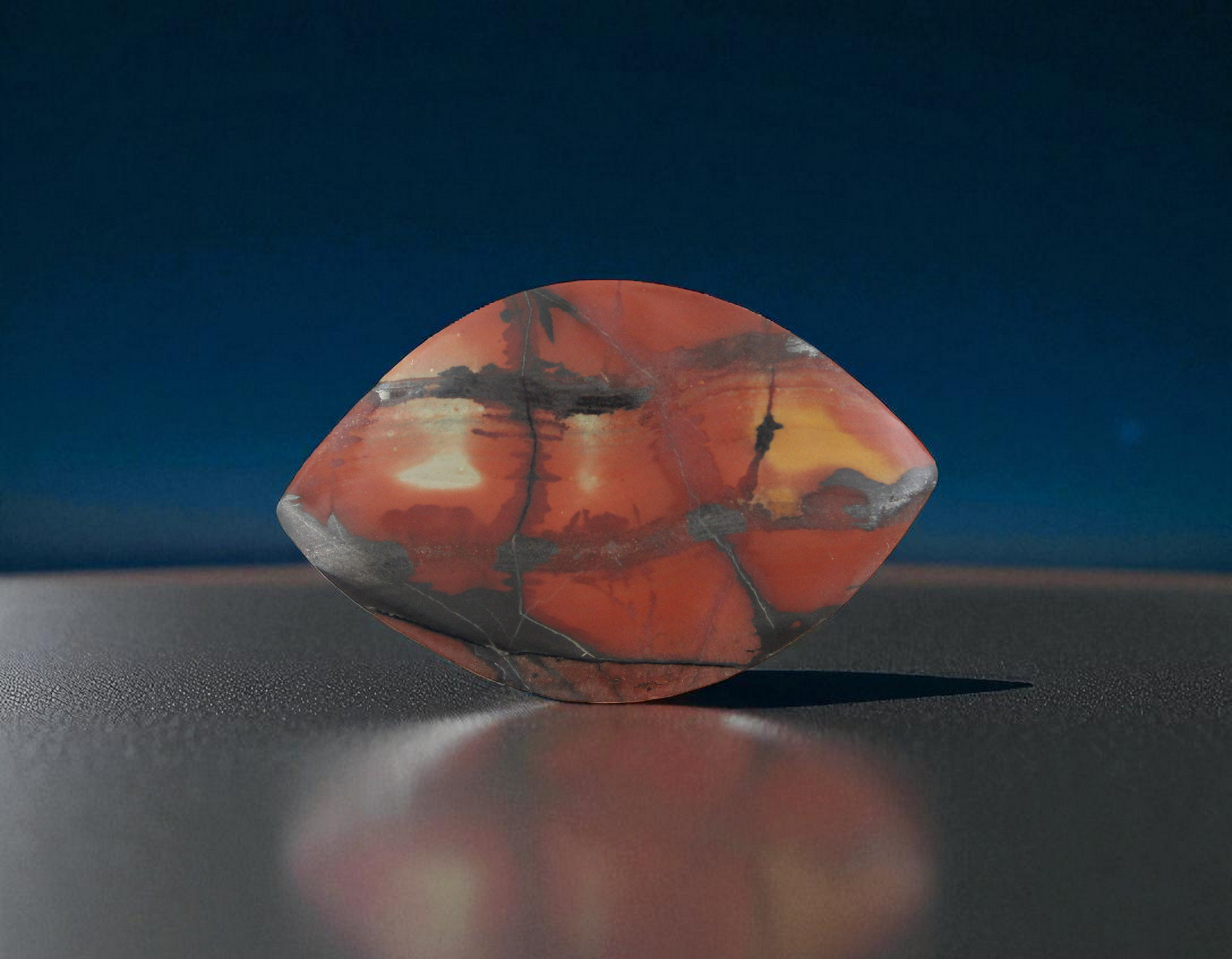 Indian Paint Stone cabochon