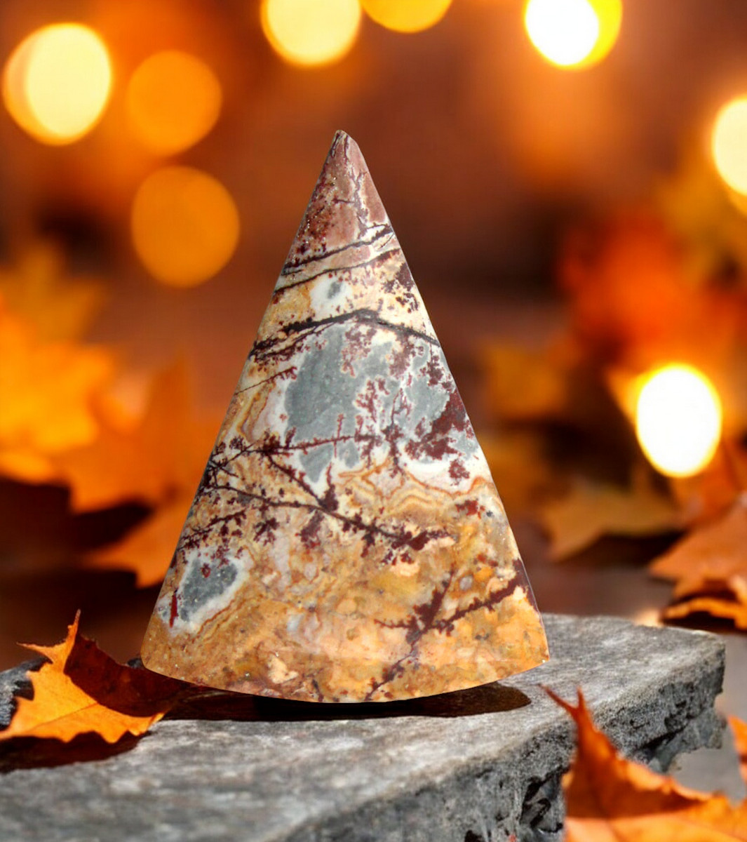 Hand cut Sonoran Dendritic Stone Cabochon