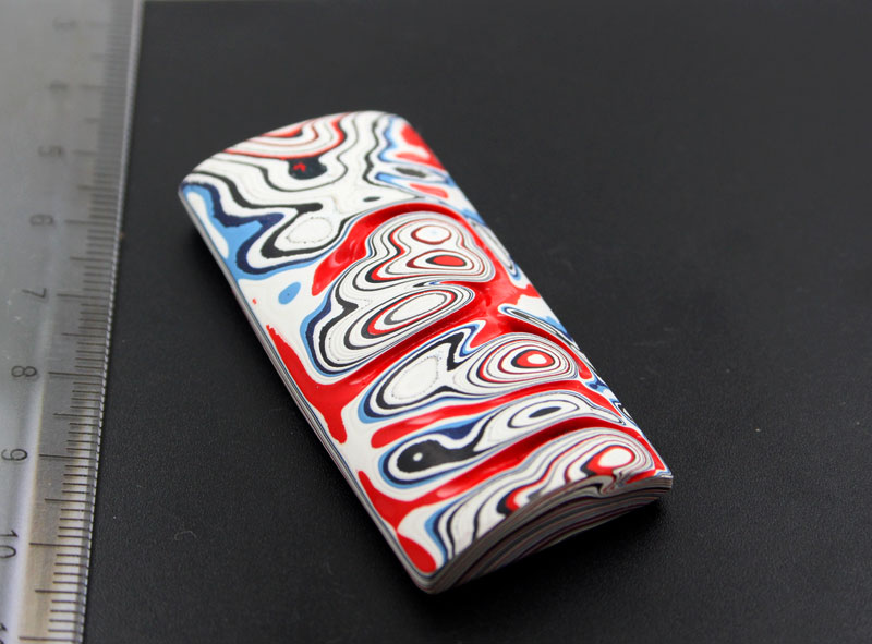 Sculpted hand cut Kenworth Fordite
