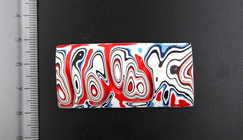 Sculpted hand cut Kenworth Fordite