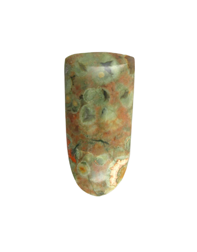 Hand Cut Rainforest Jasper Cabochon 