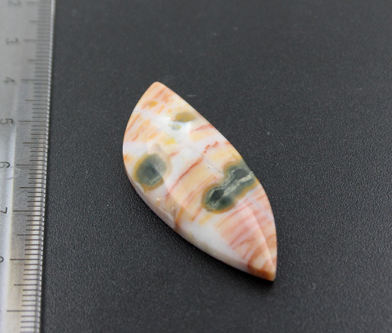 Hand cut Rare Ocean Jasper 