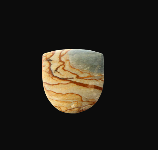 Hand cut Cripple Creek Jasper Cabochon 