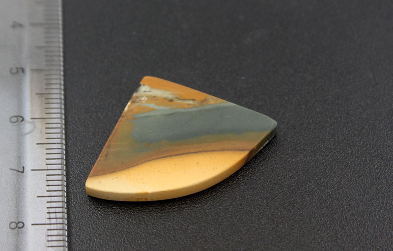 Hand cut Owhyee Jasper cabochon 