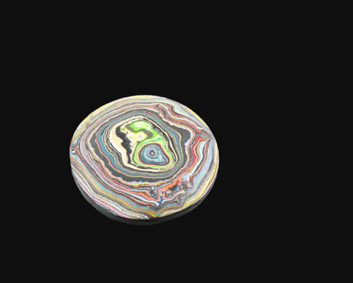 Graffiti Fordite Cabochon