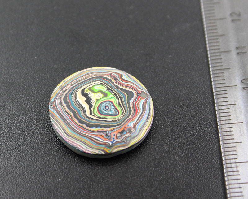 Graffiti Fordite Cabochon