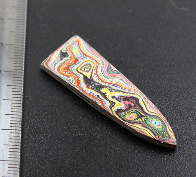 Graffiti Fordite Cabochon