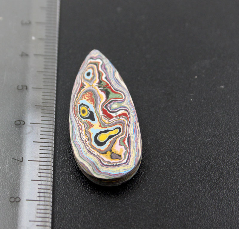 Graffiti Fordite Cabochon