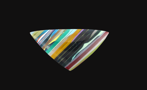 Californian Hand Cut Surfite Cabochon 