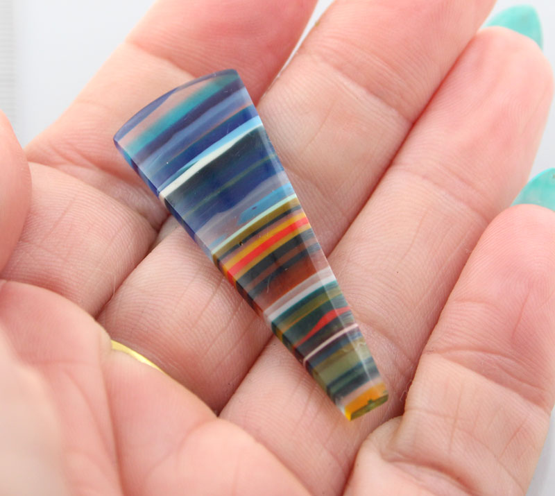 Californian Hand Cut Surfite Cabochon