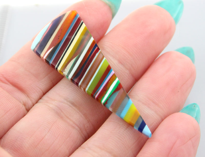 Californian Hand Cut Surfite Cabochon 