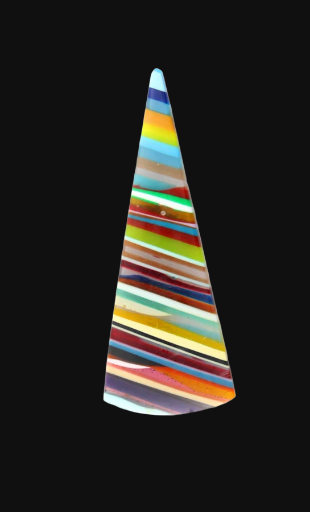 Californian Hand Cut Surfite Cabochon 