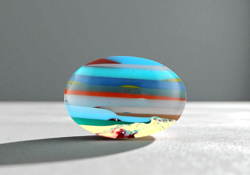 Cornish Hand Cut Surfite Cabochon 