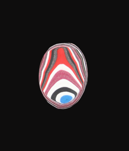 Fordite Ring Cabochon