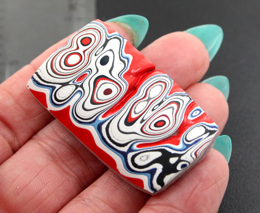 Sculpted hand cut Kenworth Fordite