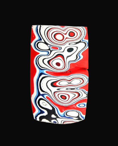 Sculpted hand cut Kenworth Fordite