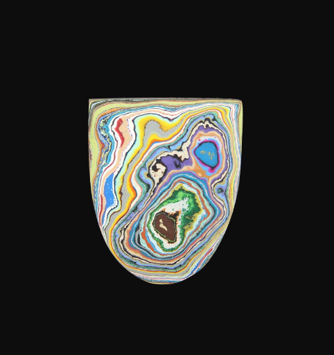 Graffiti Wall Cabochon