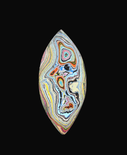 Graffiti Wall Cabochon