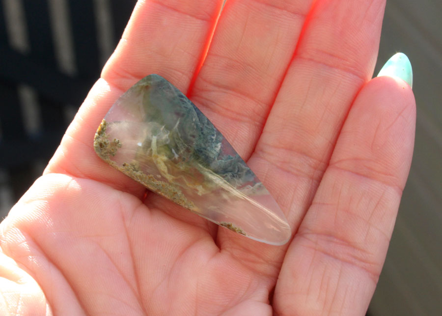 Large Horse Canyon Agate Cabochon