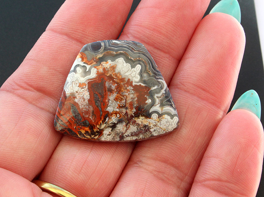 Old School Noreiga  Lace Agate 