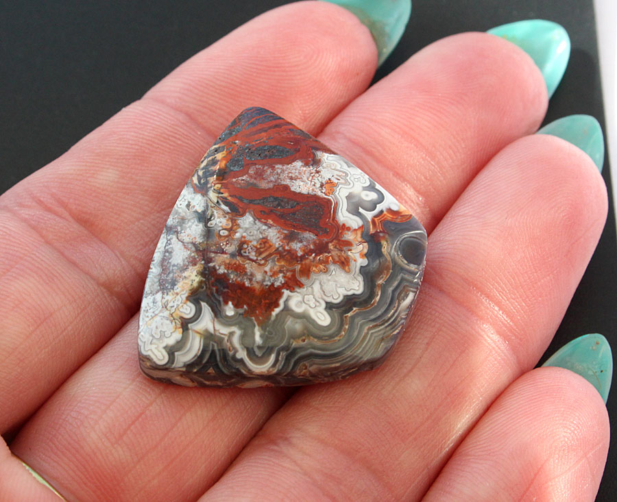 Old School Noreiga  Lace Agate 