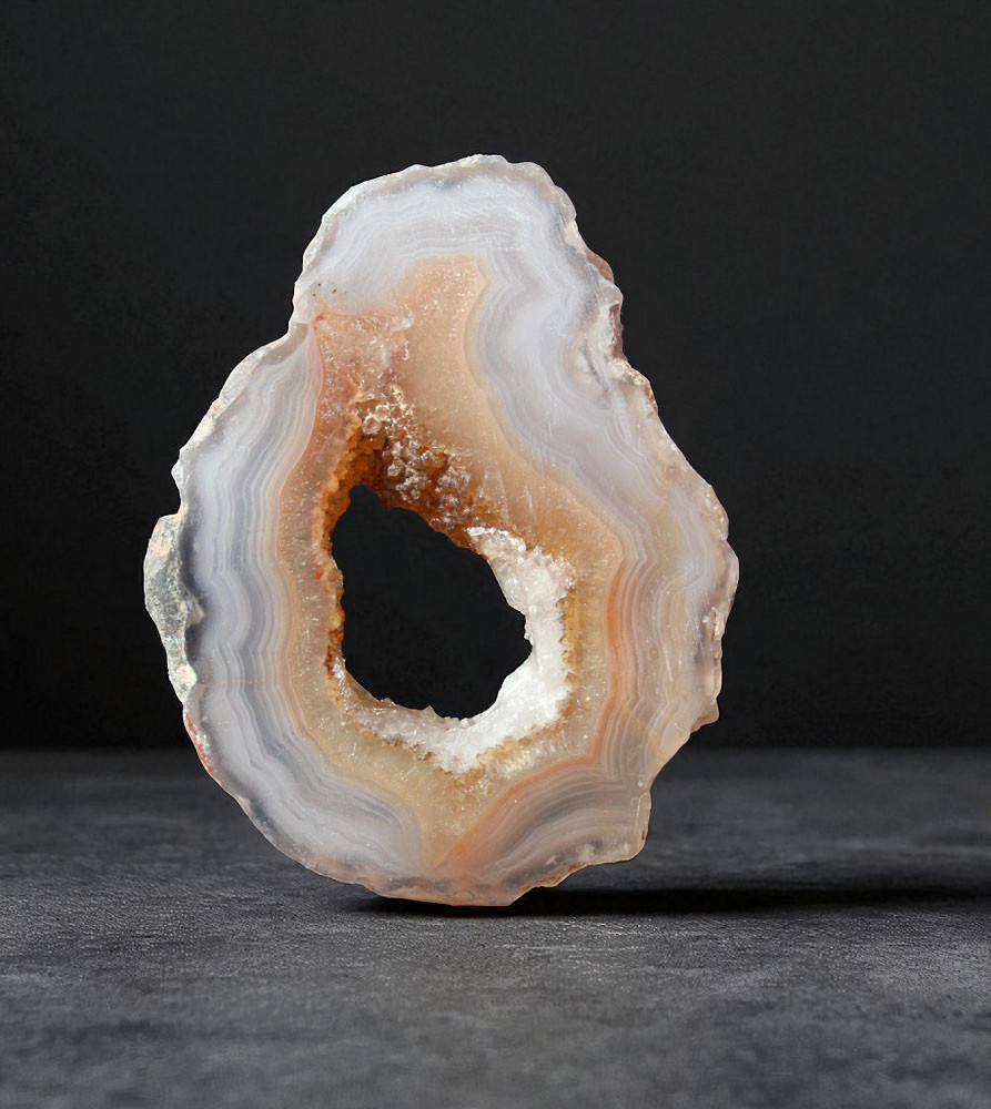 Stunning Large Peach Laguna Agate