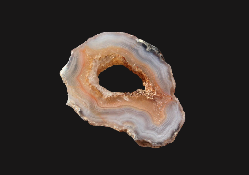 Stunning Large Peach  Laguna Agate