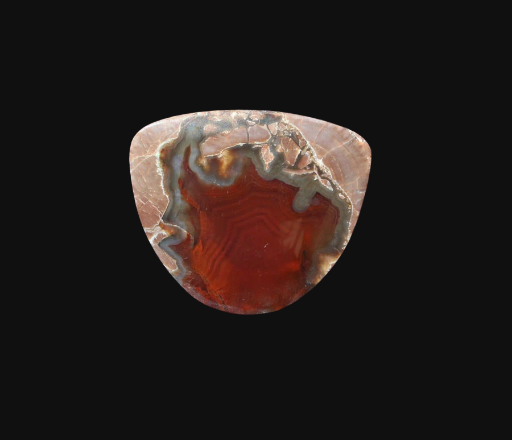 Rare Baker Agate cabochon
