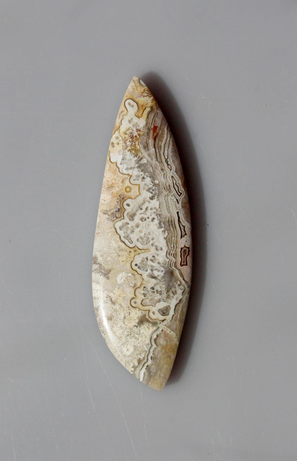 Large Cream Laguna Lace Agate 