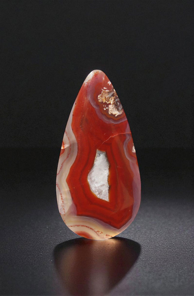 Large Red laguna Agate Cabochon