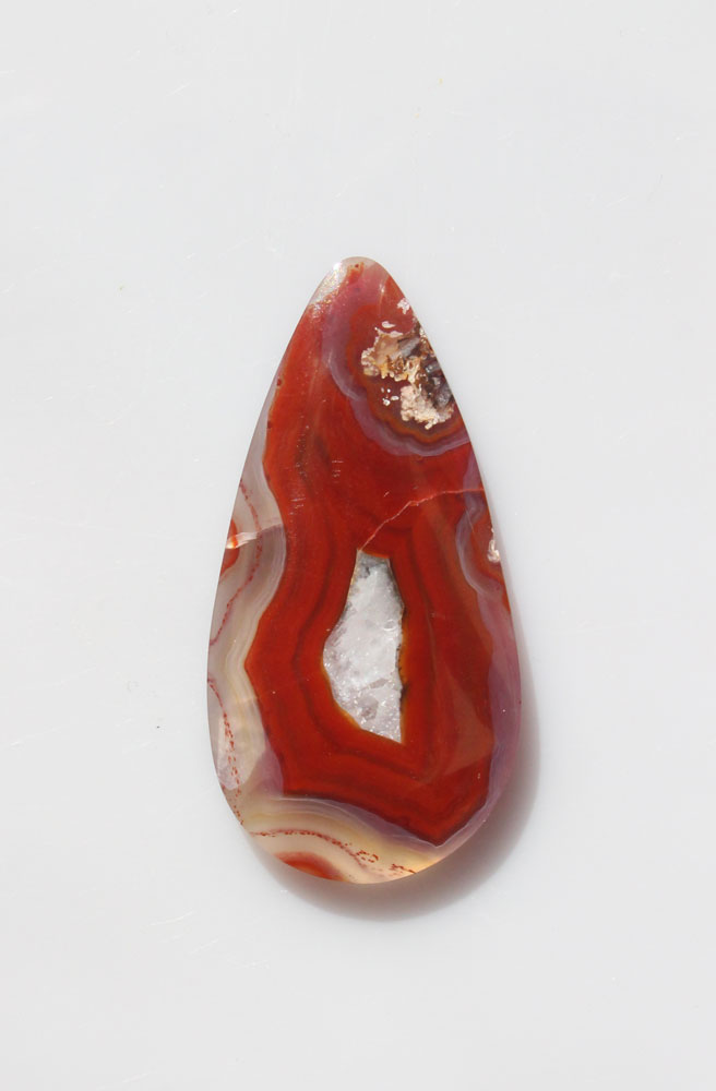 Large Red laguna Agate Cabochon 
