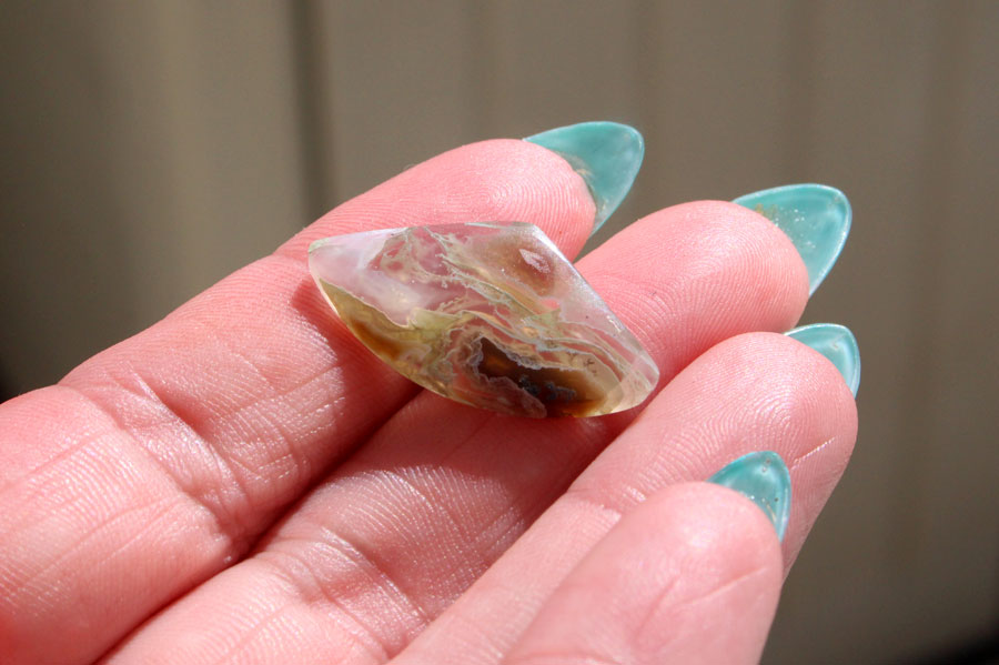 Smaller Horse Canyon Agate Cabochon