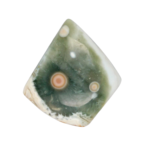 Hand cut Rare Ocean Jasper 