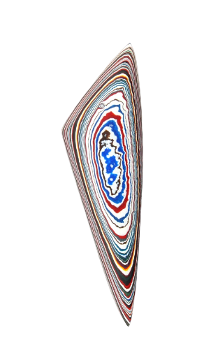  Huge  Hand Cut kenworth  Fordite 