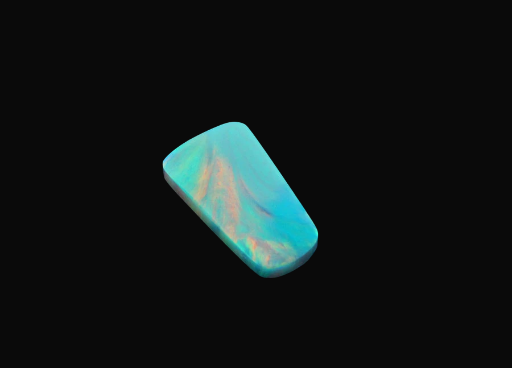 Aurora Opal cabochon