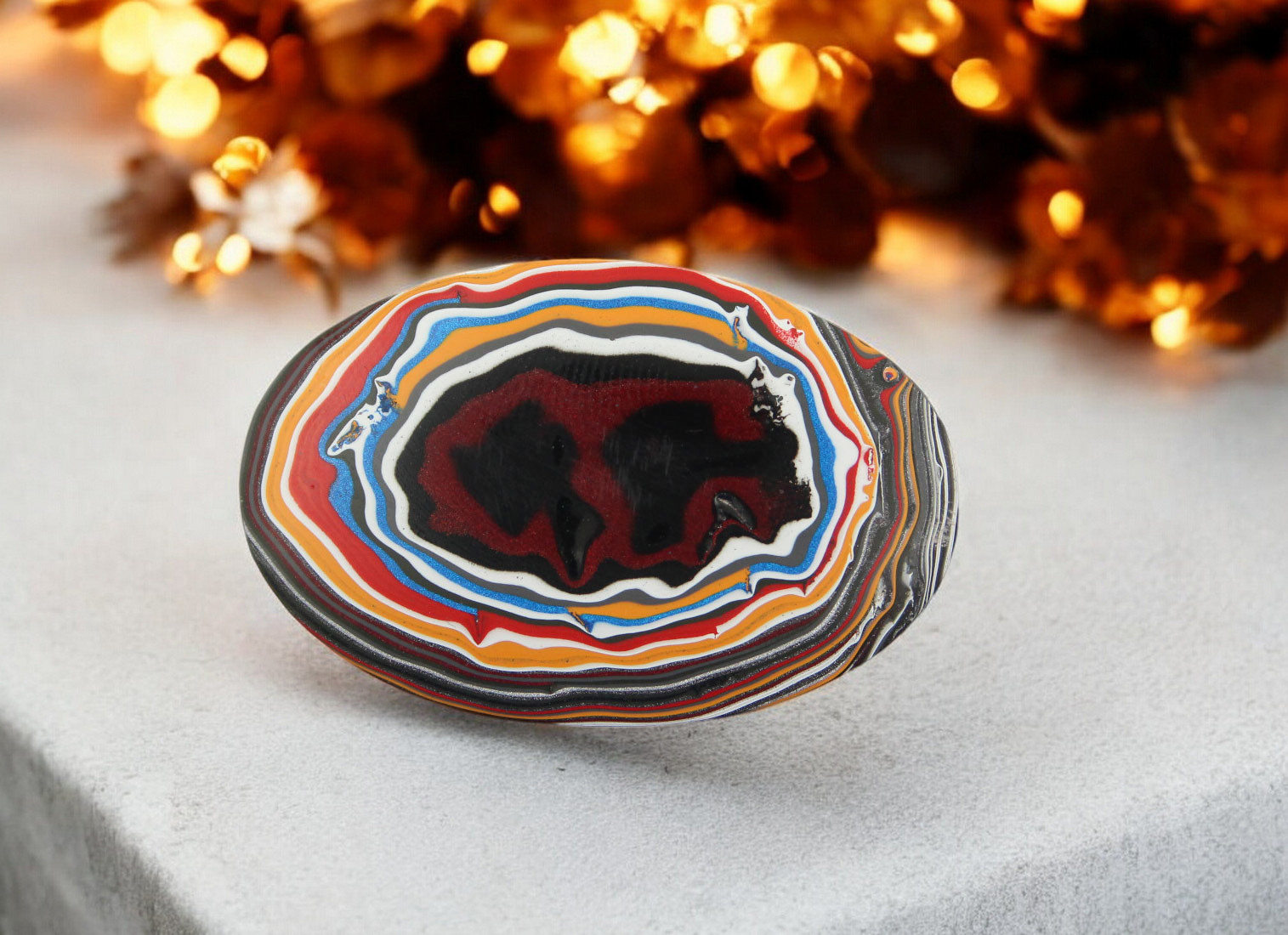 Hand Cut Jeep Fordite 