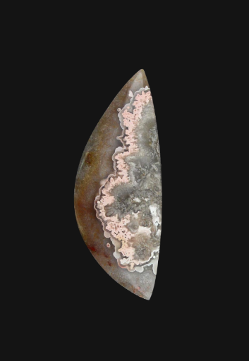 Old School Pink Bubble Noreiga  Lace Agate 