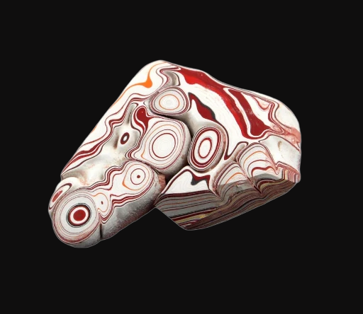 Huge Sculpted hand cut Kenworth Fordite