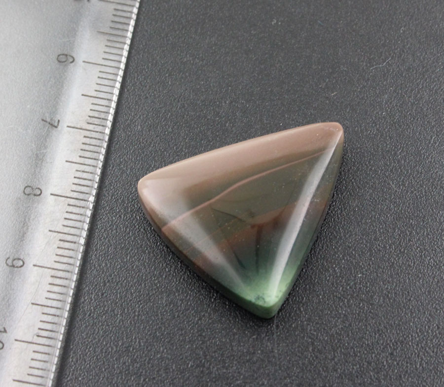 Orbed Imperial Jasper cabochon