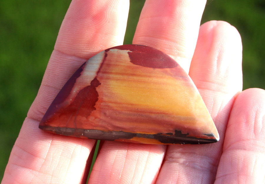 Indian Paint Stone cabochon