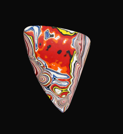 Hand Cut kenworth Fordite