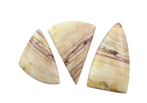 Sale bundle set of 3 Willow Creek Fine Jasper cabochon's 