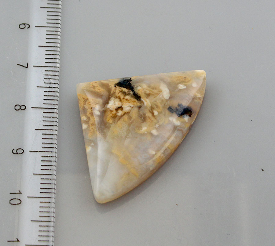 Indonesian River Plume Agate