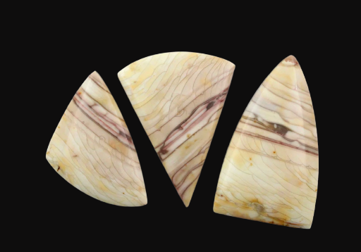 Sale bundle set of 3 Willow Creek Fine Jasper cabochon's