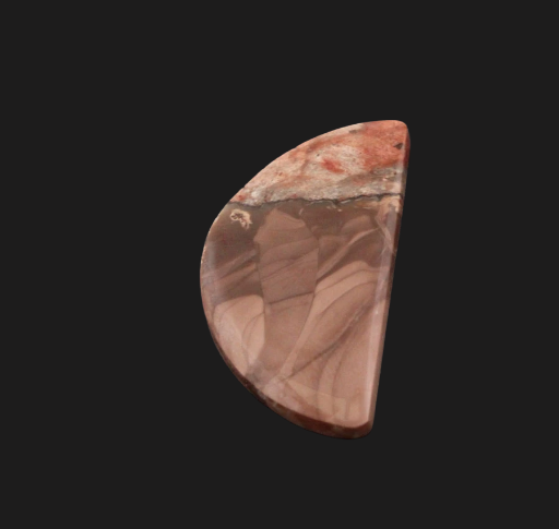 Willow Creek Jasper cabochon green and pink 