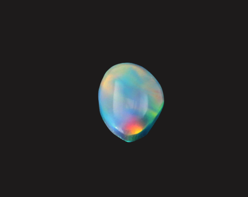 Aurora Opal cabochon