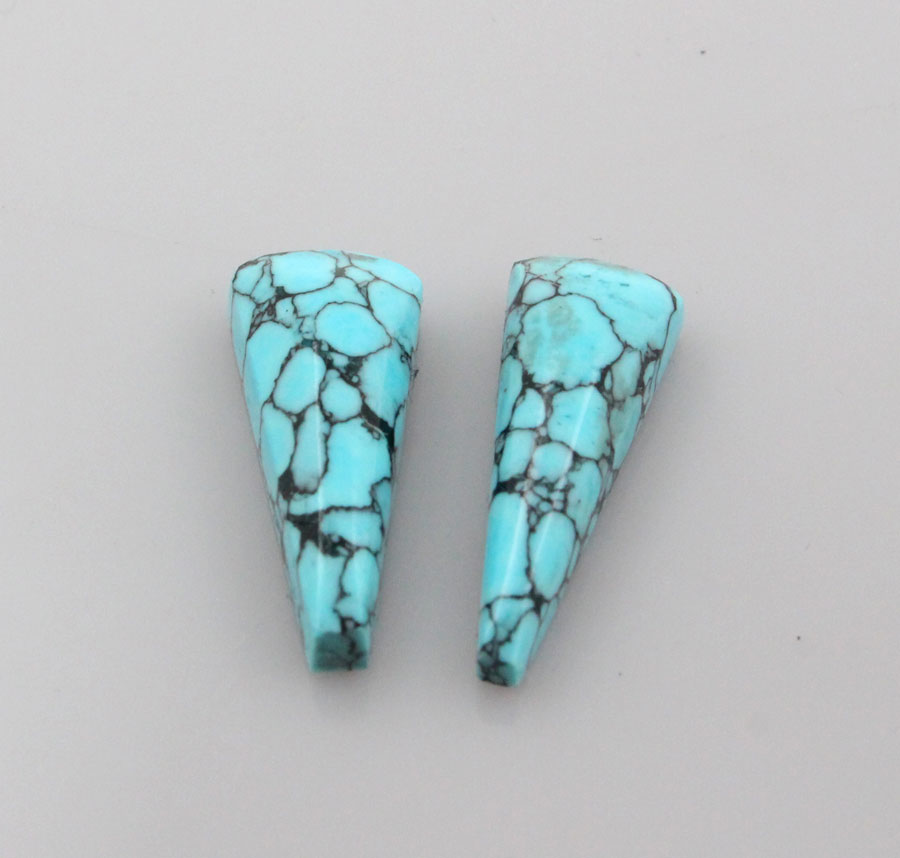 Hand cut Turquoise cabochons