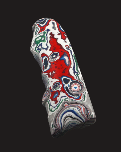 Huge Sculpted hand cut Kenworth Fordite